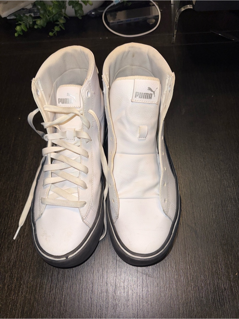 Kaia Puma Sneakers White High-Top Sneakers